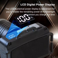 KZK Lampu Kepala LED Isi Ulang yang Dapat Diperbesar dengan Sensor Gerak Induksi Pengisian Daya USB-C 3 Mode Lampu Kepala Portabel untuk Berkemah Mendaki