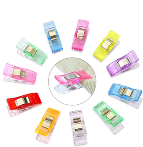 Clips de Sujeción Multiusos Coloridos para Manualidades, Clips de Plástico para Coser y Crochet, Gran Venta - Product Image 1