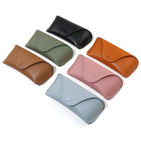 Sacs et étuis à lunettes avec logo personnalisé d'usine Emballage de lunettes de soleil rectangulaires en cuir PU EVA pour lunettes