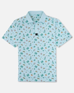 เสื้อโปโลสำหรับผู้ชายเสื้อกอล์ฟสแปนเด็กซ์18% 82% พิมพ์ลายกราฟิกขนาดใหญ่ออกแบบได้ตามที่ต้องการโลโก้ออกแบบใหม่ - Product Image 4