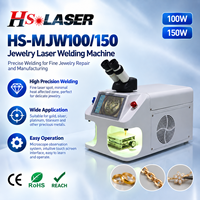 Machine de soudage laser YAG 100W 150W pour bijoux, pour la réparation de l'or, de l'argent, du platine et de l'acier inoxydable