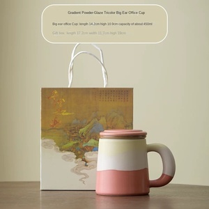 Taza <span class=keywords><strong>de</strong></span> Té <span class=keywords><strong>de</strong></span> Cerámica <span class=keywords><strong>con</strong></span> <span class=keywords><strong>Tapa</strong></span> <span class=keywords><strong>y</strong></span> <span class=keywords><strong>Filtro</strong></span> para Separar el Té, para Uso Doméstico <span class=keywords><strong>y</strong></span> <span class=keywords><strong>de</strong></span> Oficina, Taza <span class=keywords><strong>de</strong></span> Té, Taza <span class=keywords><strong>de</strong></span> Agua, Taza <span class=keywords><strong>de</strong></span> Cerámica - Product Image 3