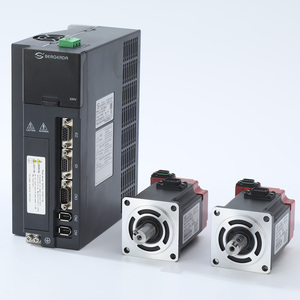 มอเตอร์และไดรฟ์ซิงโครนัสสองแกน AC 220V 380V ได้รับการรับรองมาตรฐาน CE กำลังไฟ 0.2KW - 7.5KW สำหรับการผลิตอัตโนมัติ - Product Image 1