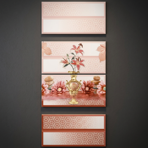 300x600mm China fábrica cocina antideslizante mármol pared porcelana Digital 30x60cm 12x24 azulejos de pared de diseño de cerámica esmaltada brillante - Product Image 2