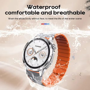 Bracelet de montre sport classique réglable 22mm pour Huawei GT3 GT2 pour Samsung Gear S3 Frontier respirant Silicone montre magnétique Stra - Product Image 5