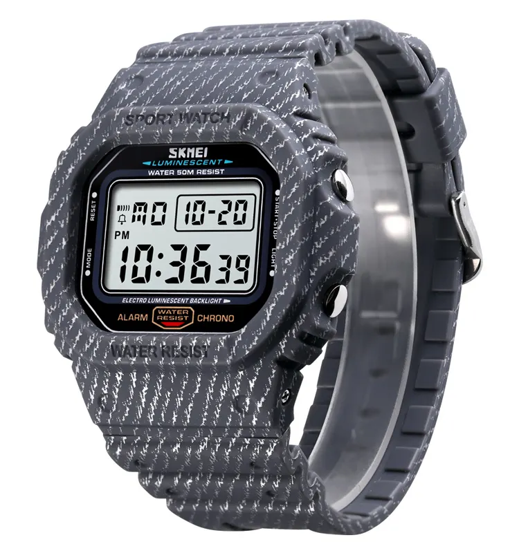 SKMEI 1471 Best Selling Wrist Watch Square Sport Digital Watches for Men