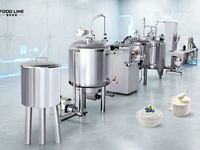 Petite machine de pasteurisation pour la fabrication de lait, yaourt, bière, jus, fromage et miel