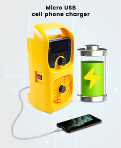 Funkgerät mit Handkurbel fm <span class=keywords><strong>MP3</strong></span> Funklicht mit Power Bank AM/FM/SW 3-<span class=keywords><strong>Band</strong></span> Notfallradio Solarpanel Handyladegerät - Product Image 6