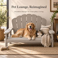 Outdoor Haustier-Loungebank PP Hundesofa Wetterbeständiges Möbelstück für Hunde und Katzen