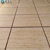 Dalles de travertin naturel pour extérieur, Turquie, beige clair, pour murs et sols