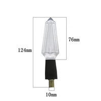 Feu d'avertissement pour vélo, 12V, 30 w, pour Scooter, moto électrique, signalisation directionnelle