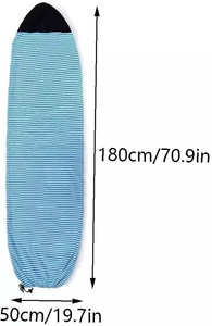 Snowboard abdeckung <span class=keywords><strong>Qick</strong></span>- Dry Surf Board Schutzhülle Surfbrett Socken abdeckung - Product Image 2