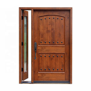 <span class=keywords><strong>Villa</strong></span> prix de <span class=keywords><strong>la</strong></span> porte en métal utilisé aulne noueux extérieur en fer forgé porte d'entrée principale conceptions de sécurité - Product Image 1