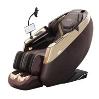 Fauteuil de massage portable de luxe électrique intelligent AI avec chaleur, fonction Shiatsu, trajectoire SL, zéro gravité, pour le dos et le spa, 3D 4D, de qualité professionnelle