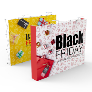 10ft Xách Tay Pop Up Tường Nhôm Có Thể Gập <span class=keywords><strong>L</strong></span>ại Biểu Ngữ Hiển Thị Tổ Chức Sự Kiện Backdrop Đứng - Product Image 3