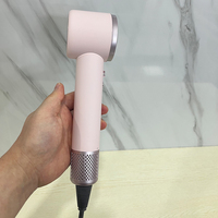 Sèche-cheveux professionnel haute vitesse 110000 tr/min pour hôtel et salon, ionique à ions négatifs, 1600W, moteur BLDC, compact, séchage rapide