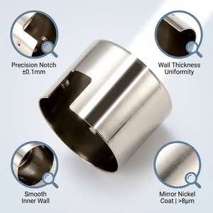 Pièces de tôlerie OEM personnalisées : estampage, emboutissage profond, coques en aluminium, acier inoxydable, cuivre - Product Image 2