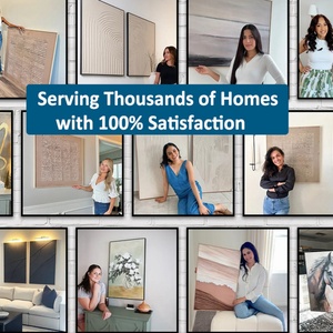 Arte Mural Texturizado 3D en Tono Neutro, Lienzo con Relieve, Decoración de Pared, Arte Decorativo para Hogar, Vestíbulo u Oficina, Pintura al Óleo de Lujo - Product Image 6