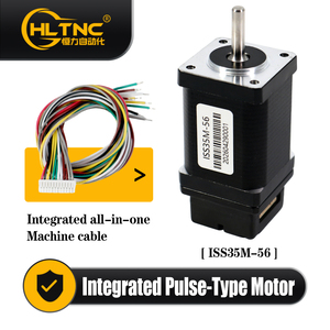 Moteur pas à pas intégré de type impulsion HLTNC ISS28M-42 / ISS35M-56, moteur et driver tout-en-un NEMA 11/14 pour l'automatisation de précision - Product Image 2