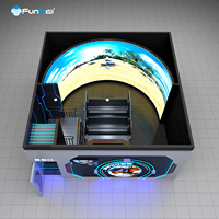 Simulateur de cinéma 3D 4D 5D 9D, films captivants, visionnement 3D à l'œil nu, machine de cinéma VR, théâtre volant
