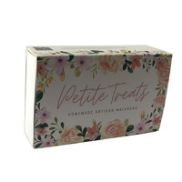 Boîtes à emporter avec impression personnalisée, 10 pièces, papier d'art pour gaufres, crêpes, bonbons, boulangerie, pain, emballage en carton