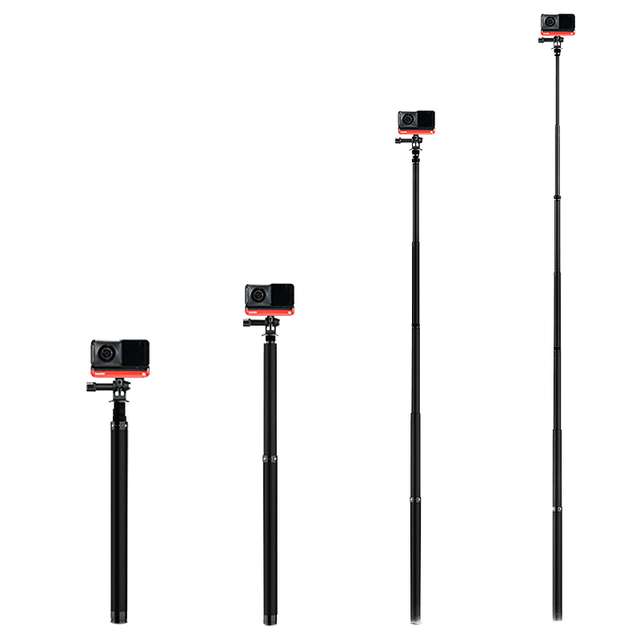 High Quality Carbon Fiber Selfie Stick Retractable Universal Monopod for Action Camera and Phone Stealth Live Selfie Stick