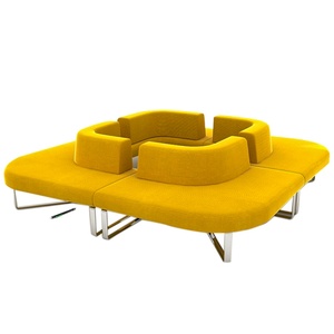 Sofá Personalizado para Recepción de Negocios, Área de Negociación de Visitantes, Centro Comercial, Escuela, Oficina, Espacios Públicos - Product Image 3