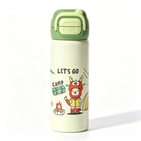 Bouteille d'eau intelligente de 500 ml avec affichage LED de la température et paille, thermos isotherme en acier inoxydable 316 pour le bureau et les voyages