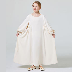 Ropa islámica para niñas Abaya para niños Hijab musulmán madre e <span class=keywords><strong>hija</strong></span> Abaya vestido para niños Kaftans Ramadan Robe Dubai - Product Image 1