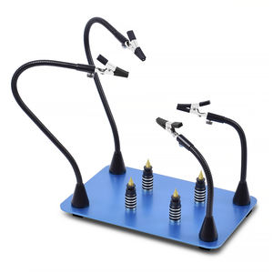 ריתוך שלישי יד כלי מגנטי בסיס PCB לוח קבוע קליפ גמיש זרוע הלחמה עוזר יד עבור IC SMD ריתוך תיקון כלים - Product Image 1