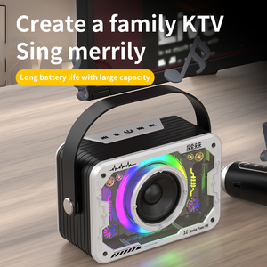 ลำโพงพกพา RGB รุ่นใหม่ V9 ปี 2023 พร้อมไมโครโฟน ชุดบลูทูธพร้อมไมโครโฟน - Product Image 4