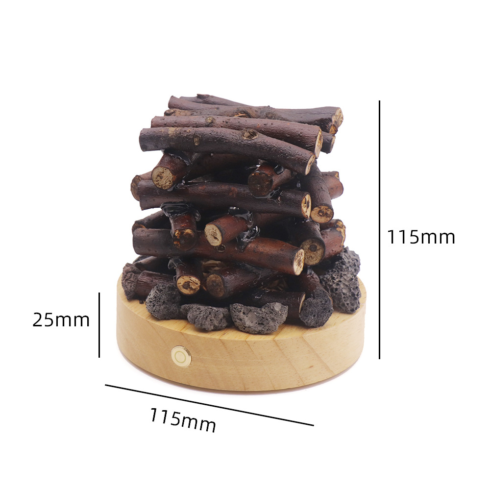 Polygon - rubber wood natural color