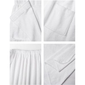 Toalla de Baño para Mujer, Tipo Bata, de Algodón Suave, con Cintura Elástica, Secado Rápido, Largo Midi, para Ducha, Viajes, Piscina, Gimnasio - Product Image 5