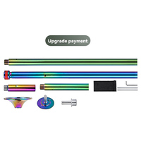 Club Gym Fitness Bar professionnel Spinning 45mm Portable Stripper Dance Pole