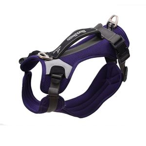 BlackDoggyデザイナーペットアパレル反射犬チェストハーネスパッド入りハンティングハーネス - Product Image 1