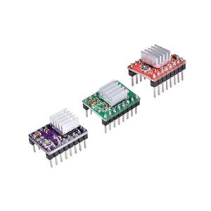 3D Printer Parts Stepstick A4988 DRV8825 Stepper <b>Motor</b> Driver Module With Heatsink Reprap Ramps 1.4/1.5/1.6 <b>Control</b> Board MKS - Product Image 1