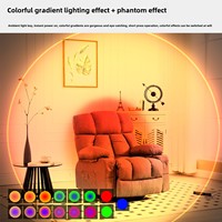 Contrôle Intelligent Applique Murale Transfrontalière Nouvelle Galerie Lampe Colorée Gradient Atmosphère Longue Batterie Smart Home Lights Light