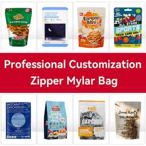 पी थोक सूखे फल मिश्रण पैक स्टैंड पाउच नमी प्रूफ जिपर शीर्ष स्व-सहायक फ्रीज सूखे मिश्रित फल पैकेजिंग कस्टम - Product Image 3