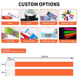 <span class=keywords><strong>Braccialetti</strong></span> in <span class=keywords><strong>Carta</strong></span> Tyvek Stampabili, Monocolore, Vuoti, per Eventi, Impermeabili, Resistenti agli Strappi, Biglietti per Feste - Product Image 6