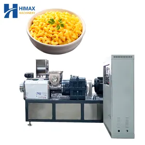 500 kg/h pasta industrial rigatoni línea de producción macarrones pasta máquina para hacer fideos