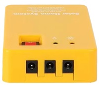 Système solaire compact 2W avec batterie lithium-ion, 2 ampoules, léger, pour le camping et les voyages en extérieur