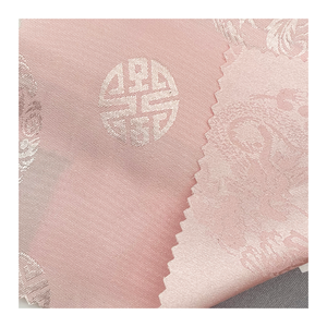 S1909 بيع بالجملة قماش بوليستر سبانديكس جاكار قماش كلاسيكي حرير تقليد تنين مرن قماش لشيونغسام - Product Image 3