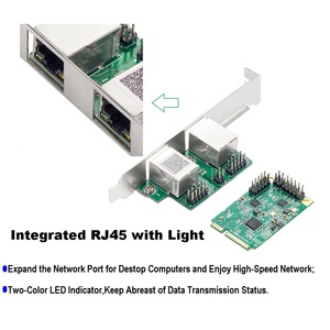 Tarjeta de Red LAN Gigabit Interna con Cable Mini PCIe de 1 Puerto para Servidor y Escritorio, 1000m Nic, en Oferta - Product Image 3