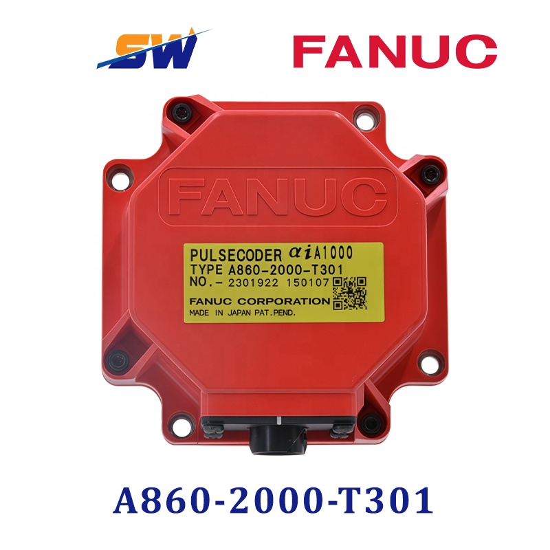 A860-2000-T301 Peças CNC FANUC Encoder Pulse Coder Original Novo