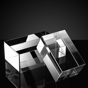 Danh dự của pha lê tùy chỉnh sáng tạo 3D laser trống <span class=keywords><strong>Cube</strong></span> rõ ràng K9 pha lê khối thăng hoa pha lê khoảng trống - Product Image 2