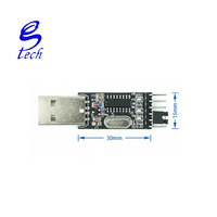 Bon Prix PL2303HX CH340G CP2102 Télécharger USB TTL UART Carte de Développement de Module de Plaque Série avec Connecteur USB