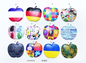 Tùy chỉnh du lịch lưu niệm tủ lạnh nam châm thằn lằn Elephant <span class=keywords><strong>Apple</strong></span> Skateboard hình dạng của riêng bạn 3D ABS tủ lạnh nam châm cho món quà - Product Image 5