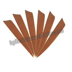 Flecha de tiro <span class=keywords><strong>con</strong></span> arco de ala Natural Real mixta, paletas Fletching, pluma de pavo para DIY, tiro <span class=keywords><strong>con</strong></span> arco, caza, tiro al blanco, accesorio de flecha - Product Image 5