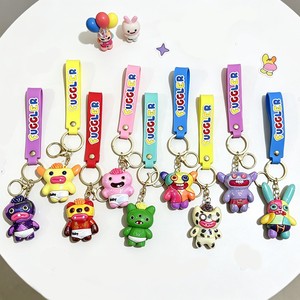 Offre Spéciale – Porte-clés en silicone électroplaqué, motif monstre dentaire 3D mignon, idéal pour les fêtes et cadeaux promotionnels en gros - Product Image 4