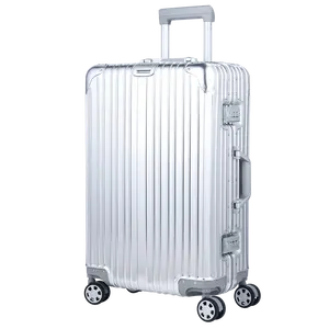 Factory price full aluminum Spinner Wheels 3pcs sets Suitcase Bag Trolley bags Luxury Lightweight suitcase